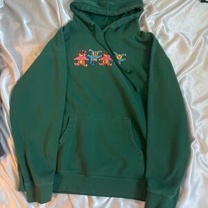 Obey Green Graphic Hoodie
